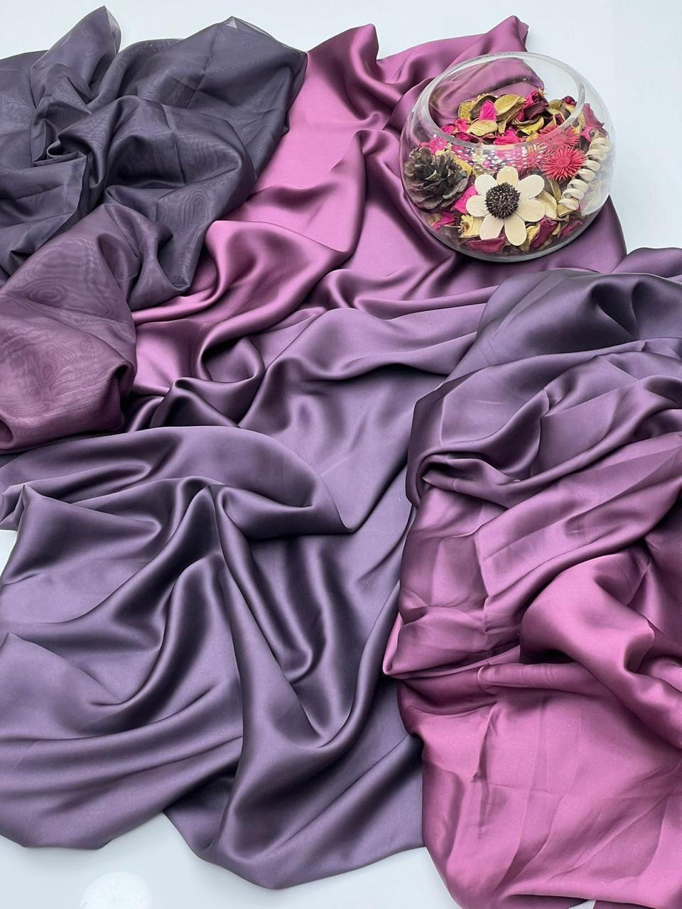 Luxury silk shawlmos digital printed women 3 PCs floral pattern dress