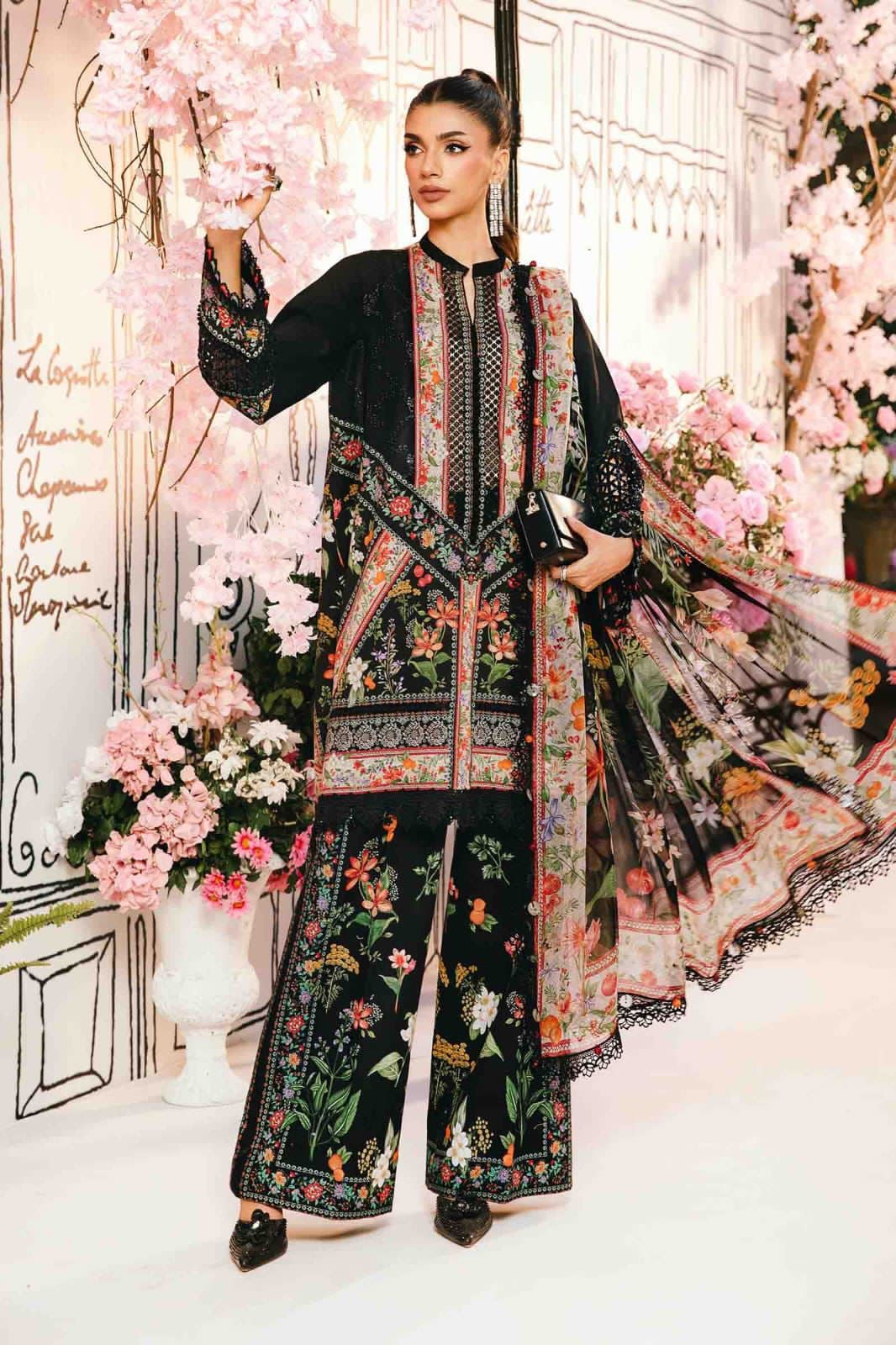 dress today Luxury Lawn Embroidered Collection - Dressy Today –Style Meets Confidence Every Day– Pakistani Designers Suits Biggest Range