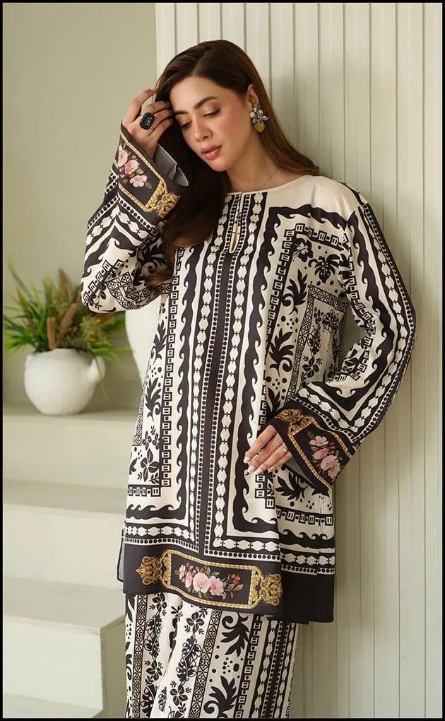 6B Banadora Swiss Voile Printed & CO'OD SET Matching Set