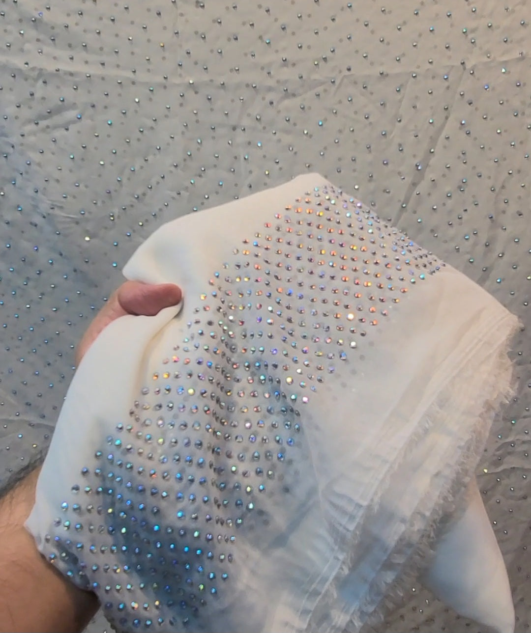 Cheffon 3pcs suite with stone