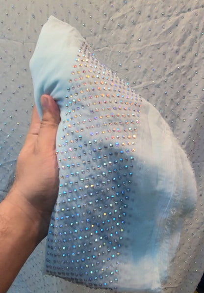 Cheffon 3pcs suite with stone