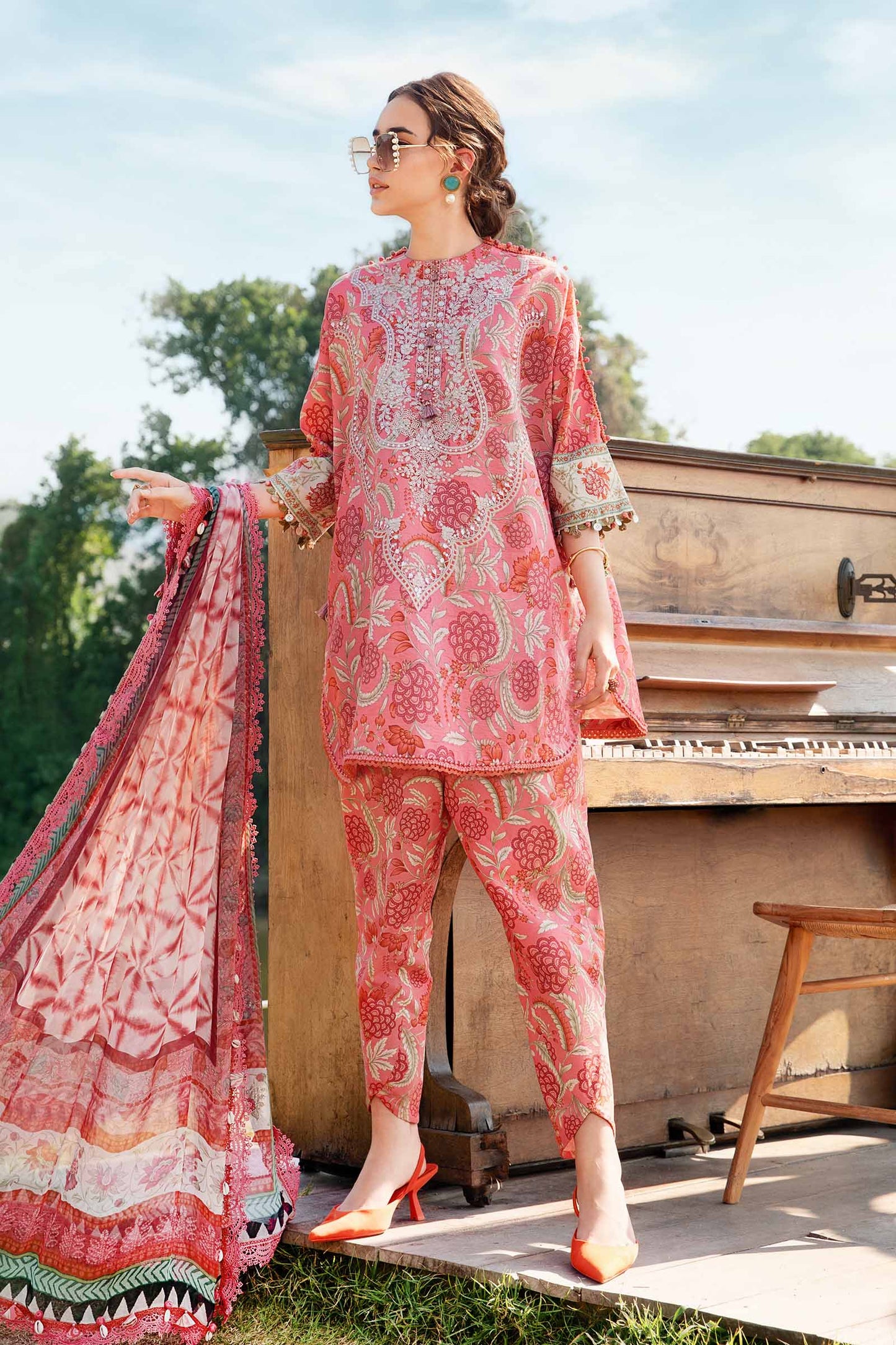 DressToday Lawn Collection -       Dressy Today –Style Meets Confidence Every Day– Pakistani Designers Suits Biggest Range