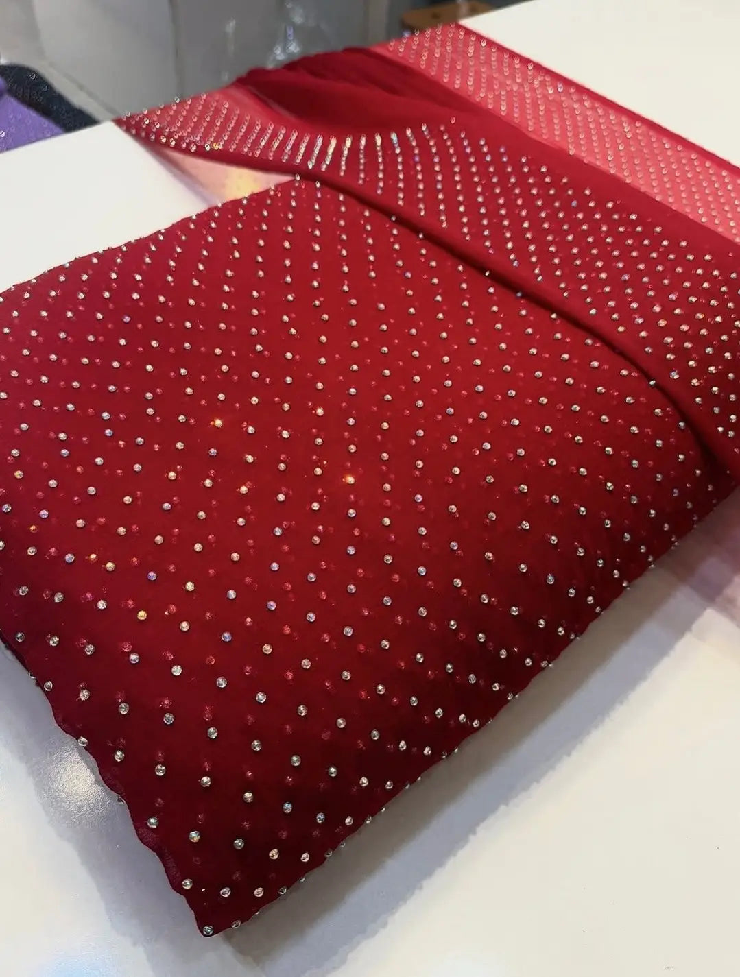 Cheffon 3pcs suite with stone