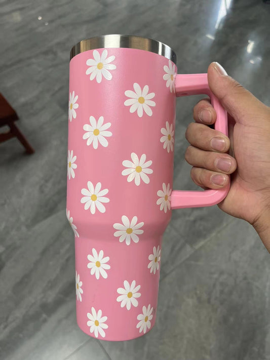 40oz 1200ml Floral Flower customize print gift